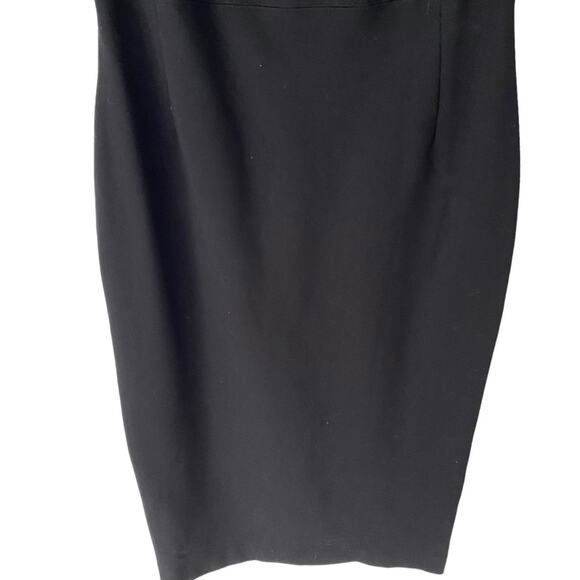 Babaton Rusian Black Off Shoulder Black Bodycon Dress size 6 - Picture 5 of 10